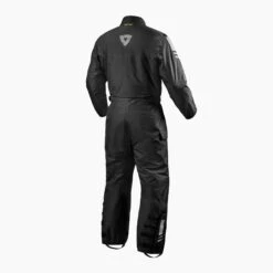 REV'IT! Rainsuit Pacific 3 H2O Black -Motorrijden 20210908 094518 frc019 rain suit pacific 3 h2o black back