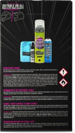 Muc-Off Helm Onderhoudspakket -Motorrijden 678x1200