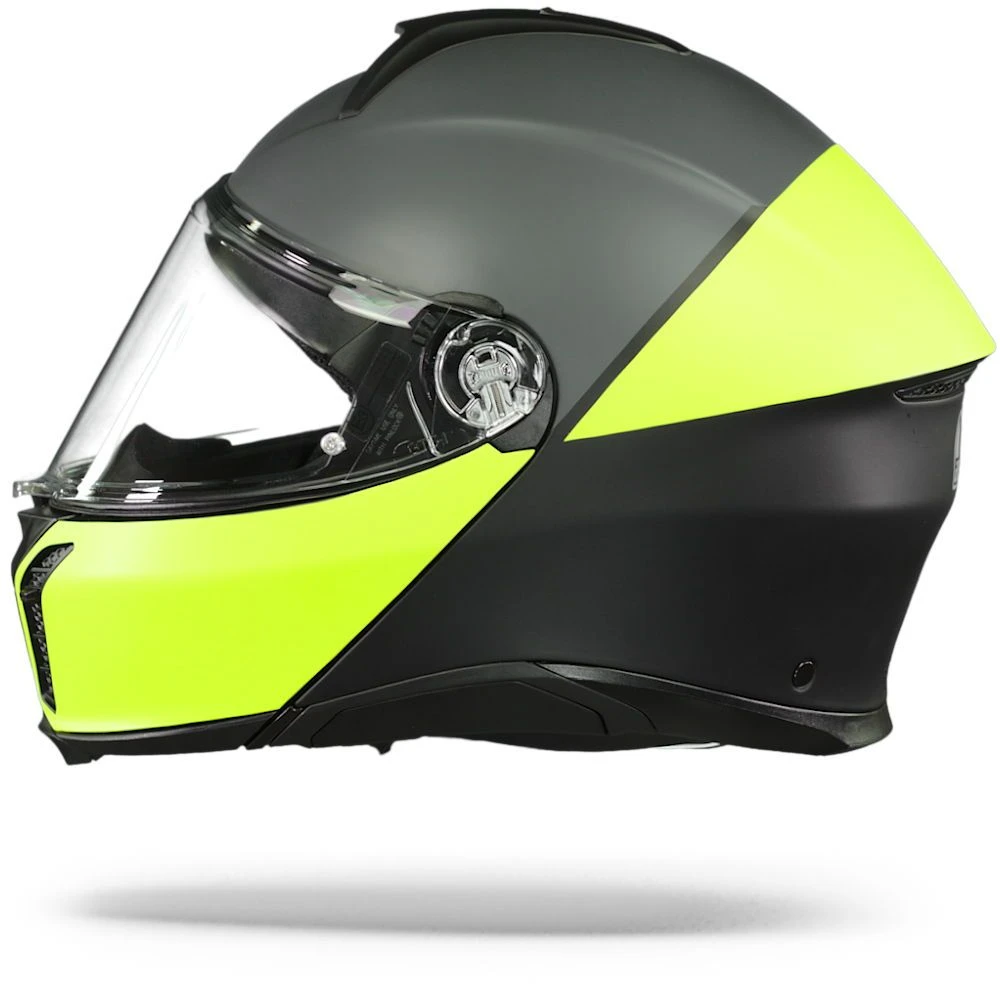 AGV Tourmodular Multi Balance Mat Zwart Geel Fluo Grijs Systeemhelm 3 AGV Tourmodular Multi Balance Mat Zwart Geel Fluo Grijs Systeemhelm