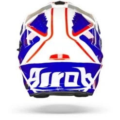 Airoh Commander Boost Wit Blauw Glanzend Adventure Helm -Motorrijden Airoh commander boost white blue gloss.19