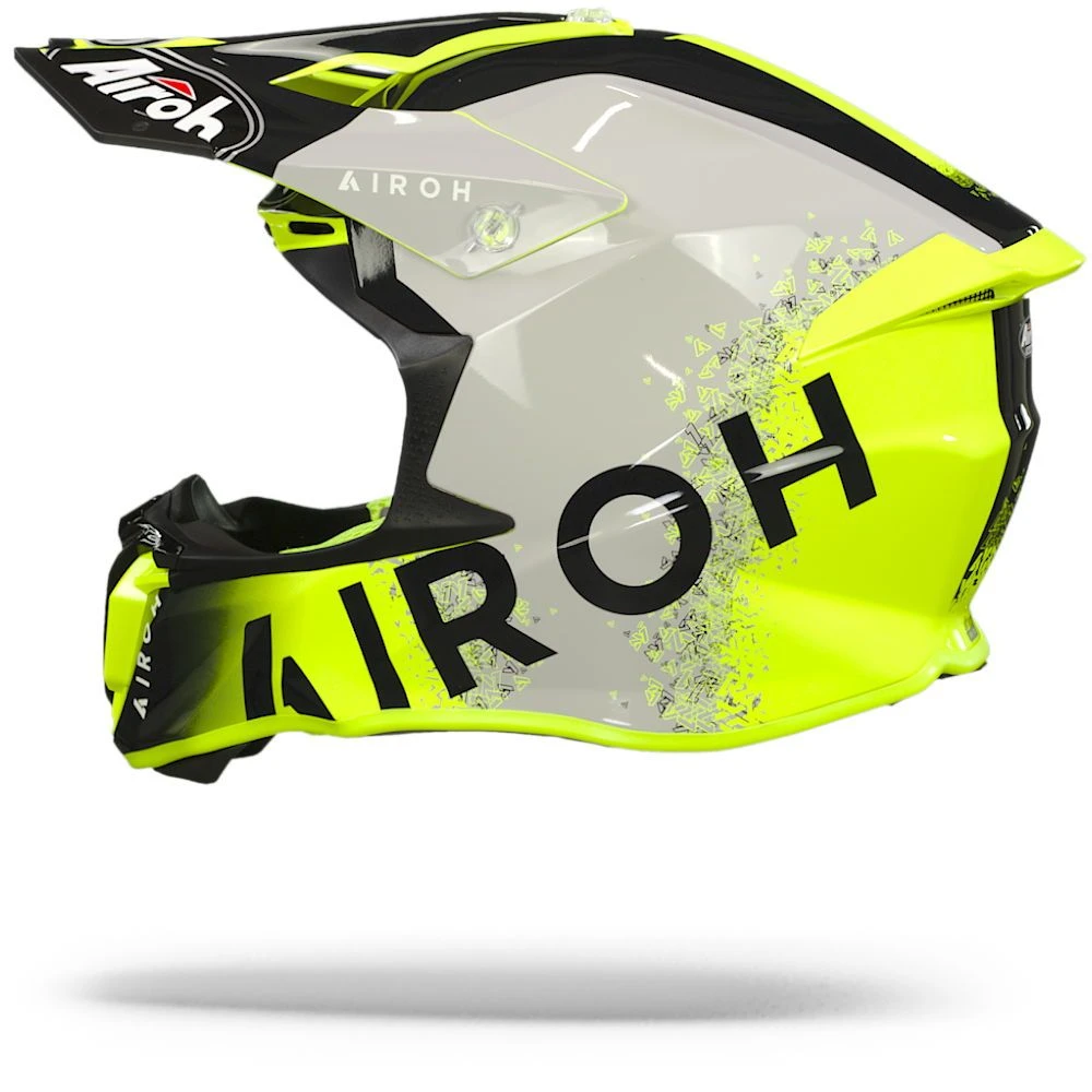 Airoh Twist 2.0 Bit Geel Grijs Crosshelm 5 Airoh Twist 2.0 Bit Geel Grijs Crosshelm - Afbeelding 3