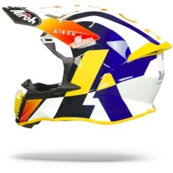 Airoh Twist 2.0 Lift Blauw Oranje Crosshelm -Motorrijden Airoh twist 2.0 lift blue orange.11