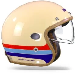 Helstons Mora Carbon Fiber Beige Jethelm -Motorrijden HelstonsMoraBeige.29