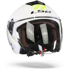 LS2 OF573 Twister II Luna Wit Zilver Jethelm -Motorrijden Ls of 573 twister II luna white silver.35