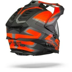 LS2 MX701 Explorer Alter Mat Zwart Fluo Oranje Adventure Helm -Motorrijden Ls2 mx701 explorer alter matt black fluo orange.23