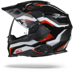 Nexx X.WED2 Columbus Grijs Rood Zwart Adventure Helm -Motorrijden NexxX.wed2ColumbusGreyRedBLK.11