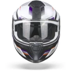 Nexx SX.100R Gridline Wit Blauw Mat Integraalhelm