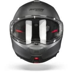 Nolan N100-5 Classic 02 Mat Vulcan Grijs Systeemhelm -Motorrijden Nolan n100 5 classic n com 2.01