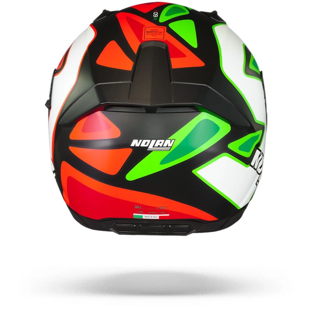 Nolan N60-6 Gemini Replica 46 D. Petrucci Misano Mat Zwart Integraalhelm 8 Nolan N60-6 Gemini Replica 46 D. Petrucci Misano Mat Zwart Integraalhelm - Afbeelding 6