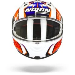 Nolan N60-6 Gemini Replica 50 C. Stoner Metal Wit Integraalhelm -Motorrijden Nolan n60 6 gemini replica 50.01