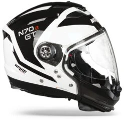 Nolan N70-2 GT Glaring N-Com 049 Multihelm -Motorrijden Nolan n70 2 gt glaring n com 49.29