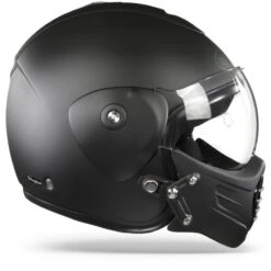 ROOF Roadster Iron Mat Zwart Zilver Jethelm -Motorrijden Roof roadster iron mat black silver.29