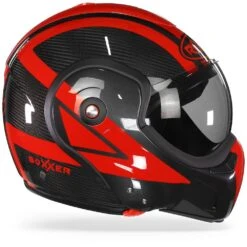 ROOF BoXXer Carbon Dart Rood Systeemhelm -Motorrijden Roof boXXer carbon dart red.29