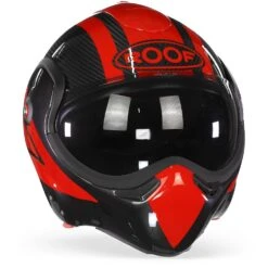 ROOF BoXXer Carbon Dart Rood Systeemhelm -Motorrijden Roof boXXer carbon dart red.35