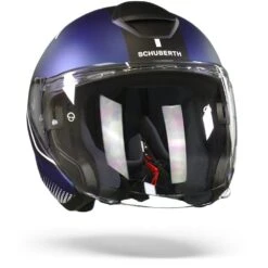 Schuberth M1 Pro Mercury Blauw Wit Jethelm -Motorrijden Schuberth m1 pro murcury blue white.35