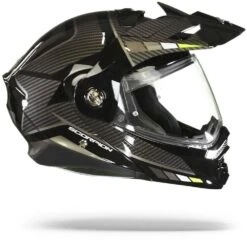 Scorpion ADX-2 Camino Zwart-Silver-Neon Geel Adventure Helm -Motorrijden Scorpion Adx 2 Camino Black Silver Neon Yellow.29