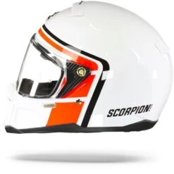 Scorpion EXO-HX1 Nostalgia Wit-Rood-Zwart Integraalhelm -Motorrijden Scorpion exo hx1 nostalgia white red black.11