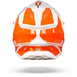 Scorpion VX-22 Air Ares Wit-Neon Rood Crosshelm -Motorrijden Scorpion vx 22 air ares white neon red.19