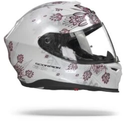 Scorpion EXO-520 Air Tina Parel Wit Zilver Integraalhelm -Motorrijden Scorpionexo 520airtinapearlwhitesilver.29