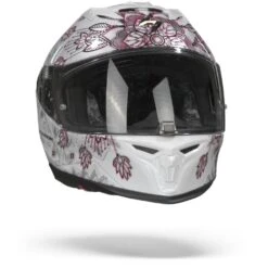 Scorpion EXO-520 Air Tina Parel Wit Zilver Integraalhelm -Motorrijden Scorpionexo 520airtinapearlwhitesilver.35