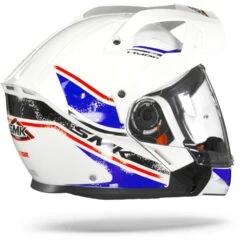 SMK Hybrid Evo Tide Wit Blauw Multihelm -Motorrijden Smk hybrid evo tide white blue.25