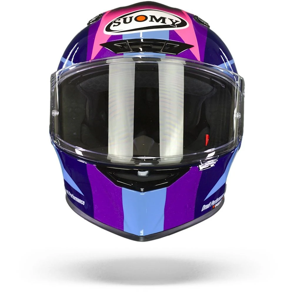 Suomy Track 1 Bastianini Replica Blauw Paars Integraalhelm 4 Suomy Track 1 Bastianini Replica Blauw Paars Integraalhelm - Afbeelding 2