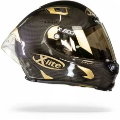 X-Lite X-803 RS Ultra Carbon Golden Edition 033 Integraalhelm -Motorrijden X lite x 803 rs ultra carbon golden edition 033.29