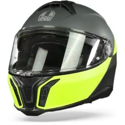 AGV Tourmodular Multi Balance Mat Zwart Geel Fluo Grijs Systeemhelm 13 AGV Tourmodular Multi Balance Mat Zwart Geel Fluo Grijs Systeemhelm -Motorrijden agv tourmodular multi mplk balance matt black yellow fluo grey frontpage