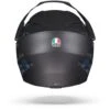 AGV AX9 Antartica Mat Zwart Blauw Adventure Helm -Motorrijden agv ax9 antartica matt black cyan.19 1