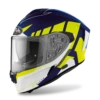 Airoh Spark Rise Blauw Geel Matt Integraalhelm -Motorrijden airoh spark rise blue yellow matt 1