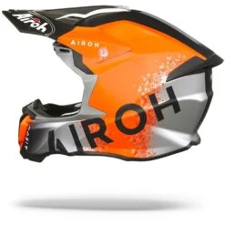 Airoh Twist 2.0 Bit Oranje Grijs Crosshelm -Motorrijden airoh twist 2.0 bit orange grey.11