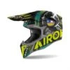 Airoh Wraap Alien Geel Groen Crosshelm 2 Airoh Wraap Alien Geel Groen Crosshelm -Motorrijden airoh wraap alien yellow green