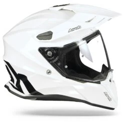 Airoh Commander Color Glans Wit Adventure Helm 11 Airoh Commander Color Glans Wit Adventure Helm -Motorrijden airoh commander color white gloss.29 1