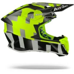 Airoh Twist 2.0 Frame Geel Antraciet Mat Crosshelm -Motorrijden airoh twist 2.0 frame yellow anthracite matt.29 1