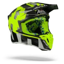 Airoh Twist 2.0 Frame Geel Antraciet Mat Crosshelm -Motorrijden airoh twist 2.0 frame yellow anthracite matt.33 1