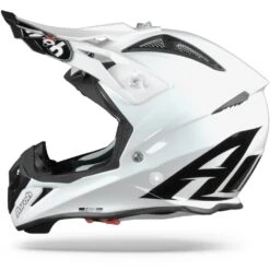 Airoh Aviator ACE Color Wit Glans Crosshelm -Motorrijden airohaviatoracecolorwhitegloss.10 1