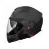 SMK Hybrid Evo Mat Zwart Multihelm -Motorrijden asjb