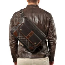 Artonvel Aviator Messenger Tas -Motorrijden aviator sacoche bandouliere