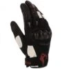 Bering Planet Zwart Wit Rood 2 Bering Planet Zwart Wit Rood -Motorrijden bering gloves planet black white red 1