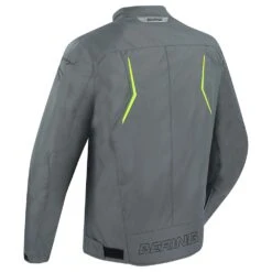 Bering Jacket Dundy Grey Fluo -Motorrijden bering jacket dundy grey fluo 2