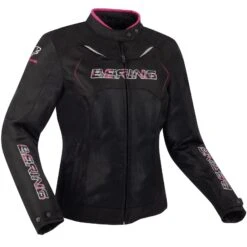 Bering Jacket Lady Volga Black Fuchsia -Motorrijden bering jacket lady volga black fuchsia 1