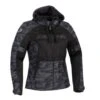 Bering Spirit Lady Zwart Camo -Motorrijden bering spirit jacket camo