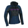 Bering Spirit Lady Zwart Blauw -Motorrijden bering spirit jacket lady 1
