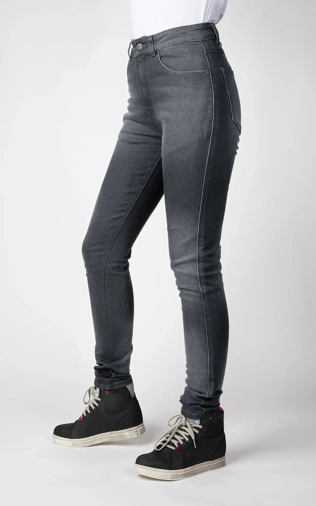 Bull-It Jeans Elara Lady Grey Slim Short 5 Bull-It Jeans Elara Lady Grey Slim Short - Afbeelding 3