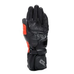 Dainese Carbon 4 Lang Zwart Fluo Rood Wit -Motorrijden carbon 4 long gloves 1