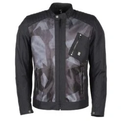Helstons Colt Air Mesh Fabric Black Camo Jacket -Motorrijden colt mesh camoblack