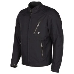 Helstons Colt Technical Fabric Black Jacket -Motorrijden colt technique 1