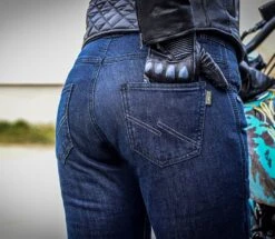 Trilobite 2064 Cullebro Ladies Jeans Blue -Motorrijden cullebrowa