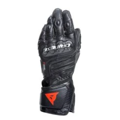 Dainese Carbon 4 Lang Zwart Zwart Zwart -Motorrijden dainese carbon 4 long leather gloves black black black
