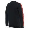 Dainese Dainese Sweater Stripes Black Fluo Red -Motorrijden dainese dainese sweater stripes black fluo red 2